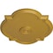 Ekena Millwork Waltz Ceiling Medallion (Fits Canopies up to 5 1/4"), 24"W x 20 1/2"H x 1 1/8"P, Iridescent Gold CM24WAIGS - alternate 3